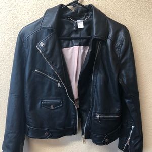 Leather jacket